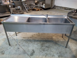 sink with 2 bassins right